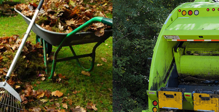 gardening + disposing